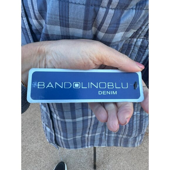 NWT Bandolino Blue Plaid Quilted Vest Plus Size XXL Travel Comfort Streetwear - Picture 8 of 12